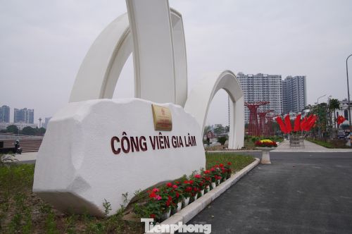 Khánh thành công viên Gia Lâm rộng 14ha tại Hà Nội